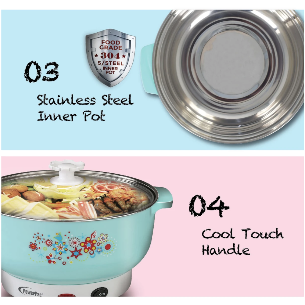 powerpac electric multi cooker