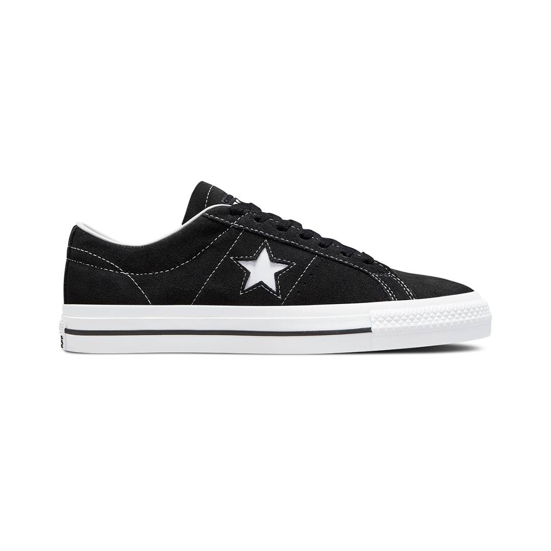 Converse One Star Pro Suede OX Black Men Shoes